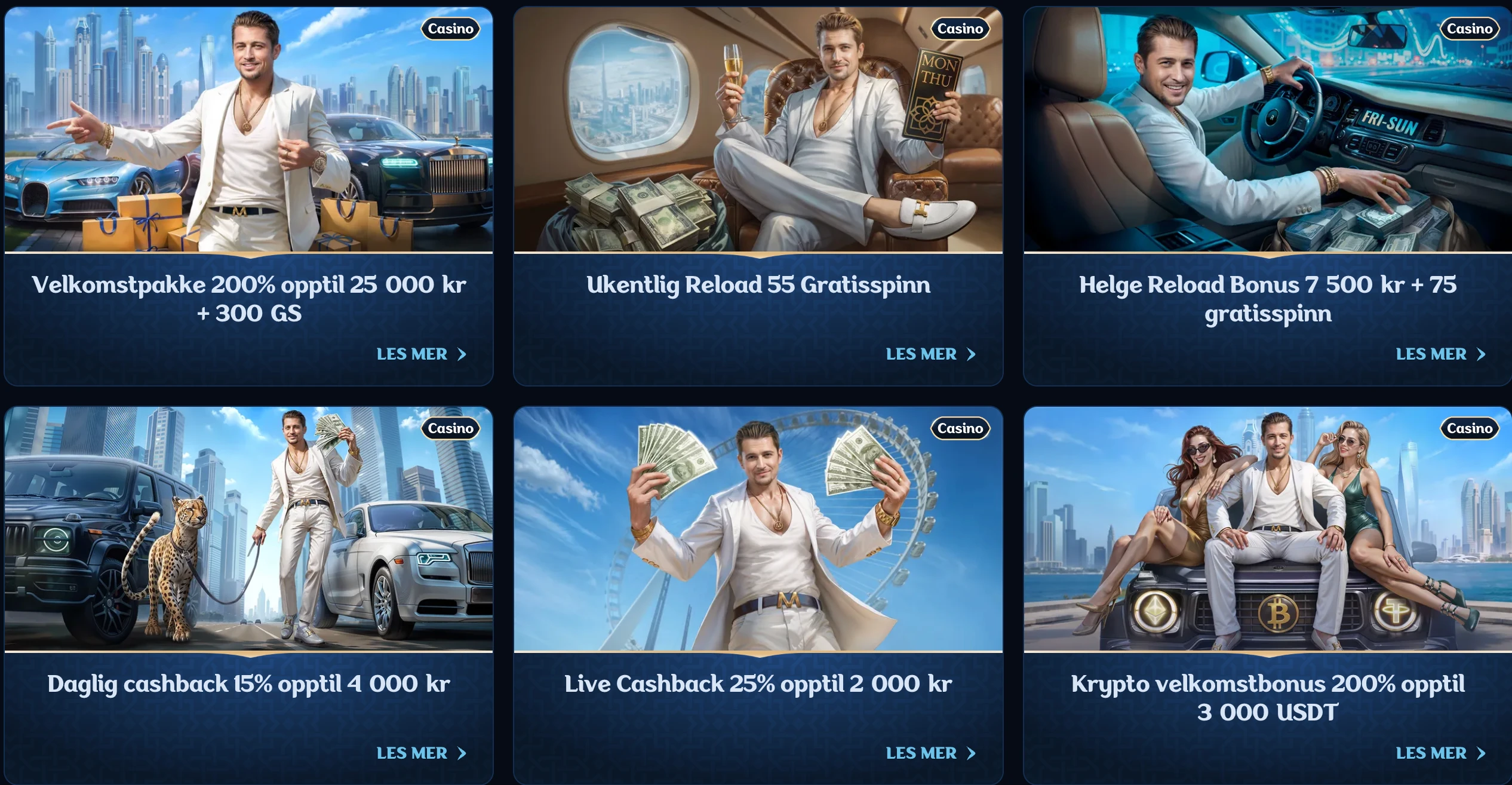 Millioner Casino bonuser